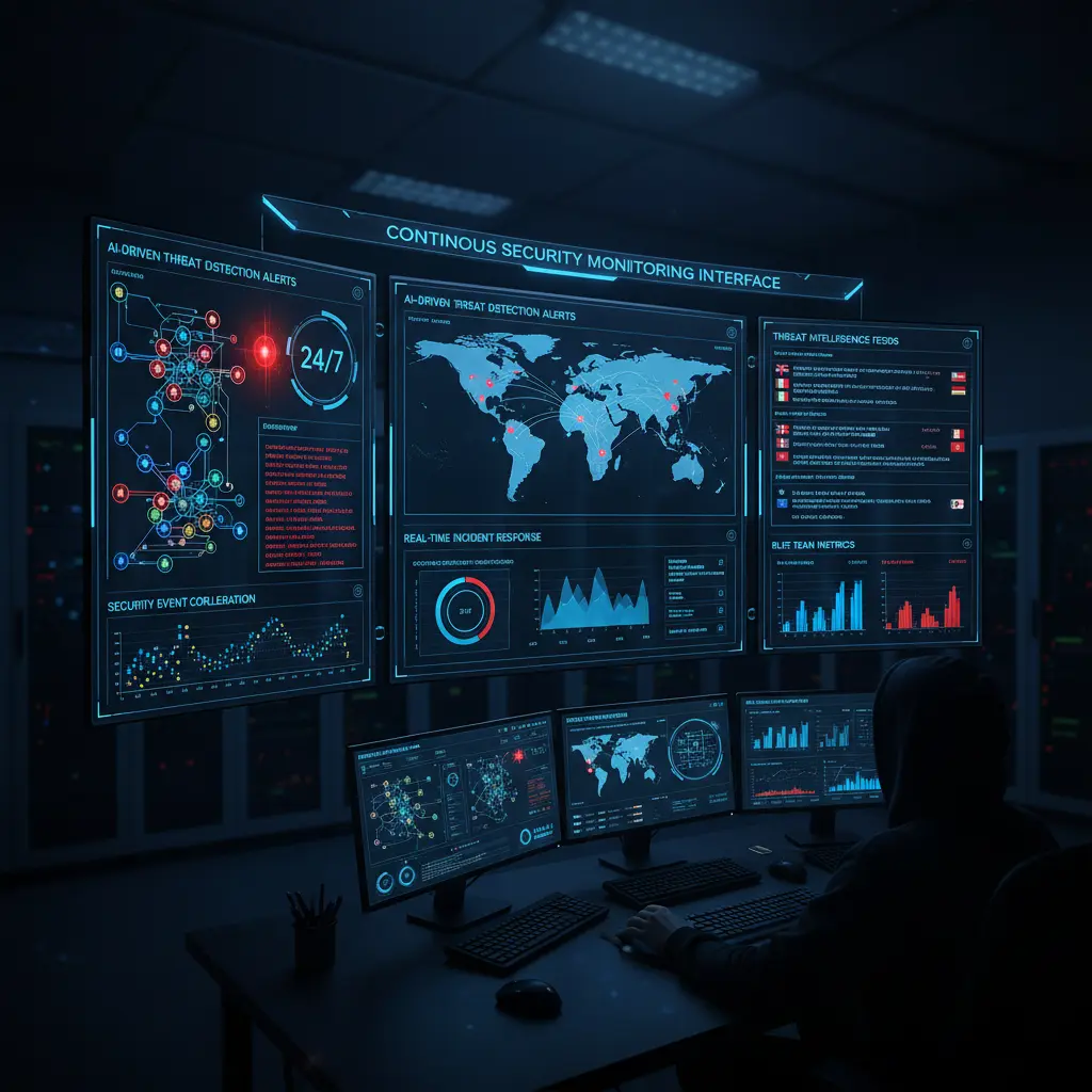 24/7 Threat Monitoring Cybersecurity AiDriven Detection Siem Integration Incident Response