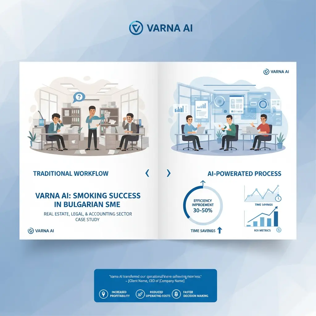Ai Tools For Smes – Free Vs Paid Solutions 2025 Before And After Comparison Of Sme Workflow Showing Transformation From Manual Processes To Ai Automation With 3050% Efficiency Improvements