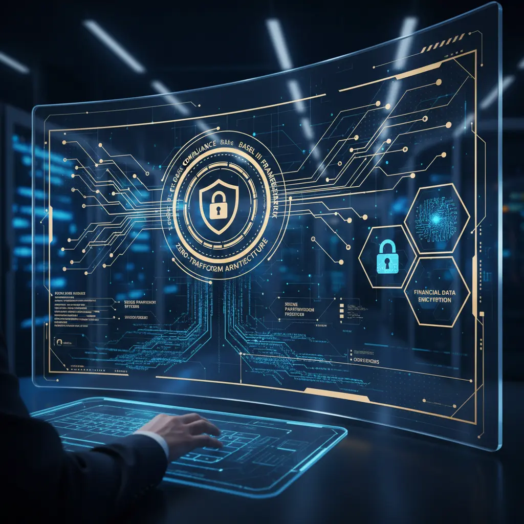 Financial Services Security PciDss Basel Iii Compliance Banking Cybersecurity ZeroTrust